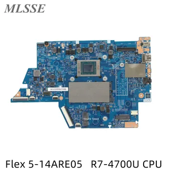 Восстановленная материнская плата для ноутбука Lenovo Flex 5-14ARE05 С процессором R7-4700U 16 ГБ оперативной памяти 19793-11M 448.0K104.0031 5B21B44610 Быстрая доставка
