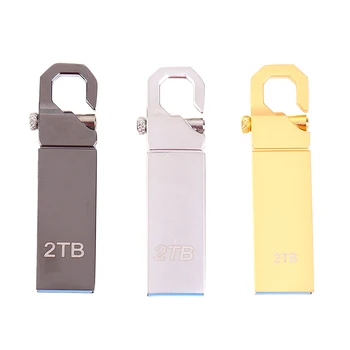 Высокоскоростные флэш-накопители 2 ТБ U-диск, флеш-накопитель, USB-гаджеты, USB-флешка, флэш-карта памяти, внешний ключ для хранения