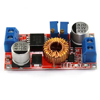 Высокоэффективный преобразователь постоянного тока 0-5A Регулируемое зарядное устройство 0,8-30 В постоянного тока, встроенная функция ограничения теплового тока