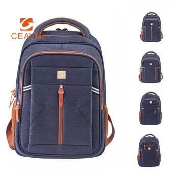 Деловой рюкзак CEAVNI, модный спортивный Простой рюкзак для отдыха и путешествий, сумка для ноутбука, износостойкая ткань Оксфорд для мужчин