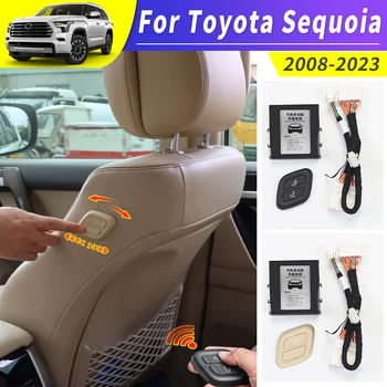 Для 2008-2023 Toyota Sequoia Аксессуары Для Модификации Интерьера 2022 2021 2020 2019 2018 2017 Обновление Устройства Кнопки Сиденья второго Пилота