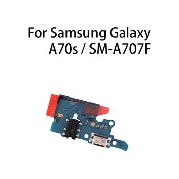 Для Samsung Galaxy A70s SM-A707F разъем USB-порта для зарядки, док-станция, плата для зарядки, гибкий кабель