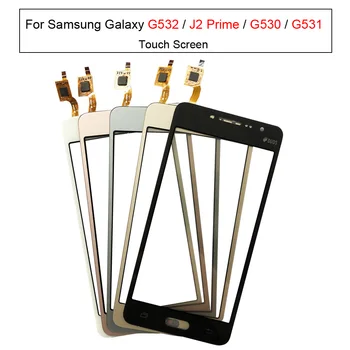 Для Samsung Galaxy J2 Prime Duos G532 G530 G531 G531F G530H Замена Сенсорной панели Сенсорного телефона с Цифровым Преобразователем Сенсорного экрана В Сборе