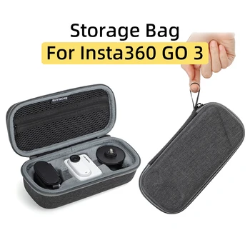 Для спортивной камеры Insta360 GO 3 Thumb Action Сумка для хранения спортивной камеры Mini Portable Hanbag Защитная коробка Чехол для переноски Аксессуары