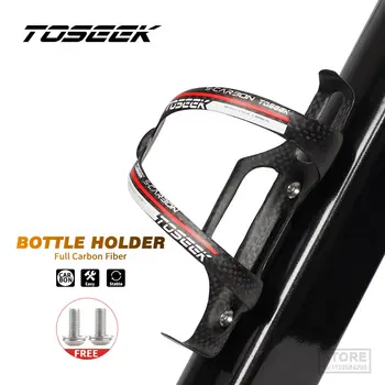 Дорожный Велосипед TOSEEK С Полностью Карбоновыми Клетками для бутылок с питьевой Водой, Легкий Горный Велосипед С Карбоновыми Клетками для бутылок 18 г