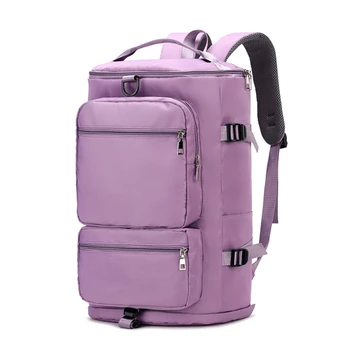 Женская дорожная сумка большой емкости, повседневный рюкзак для путешествий выходного дня, женские спортивные сумки для багажа для йоги, Многофункциональные сумки через плечо