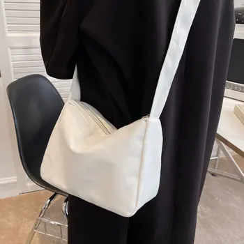 Женская модная сумка через плечо на молнии большой емкости, повседневная женская дорожная сумка для покупок, сумка-мессенджер, сумка-тоут