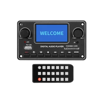 ЖК-модуль MP3-плеера 28X64 дисплей Плата цифрового аудиодекодера Bluetooth TDM157 USB SD BT FM для автомобильного домашнего усилителя