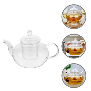 Заварочный Стеклянный Чайник На плите, Заварочный Чайник Для Заваривания Листового Чая, Маленькие Ситечки