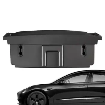Задний Центральный ящик для хранения управления, Автоматический Органайзер для мобильного телефона, силиконовый материал, Принадлежности для хранения автомобиля для модели Tesla