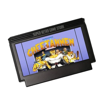 Игровой картридж The CheetahMen 2 для консоли FC 60 контактов 8-битный картридж для видеоигр