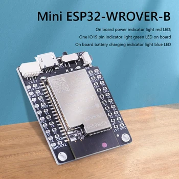 Индикатор питания платы модуля, совместимого с Wi-Fi и Bluetooth, Красный светодиодный Модуль PSRAM Mini32 ESP32-WROVER-B