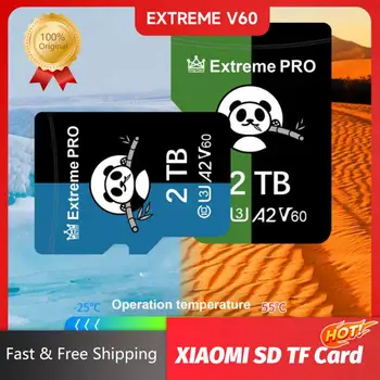 Карта Памяти Sd Для Камер Мобильных Телефонов V60 Ultra Memory Card 2TB 1TB 512GB 400GB Sd Card Class10 SD Card 100MB TF Card Оригинал