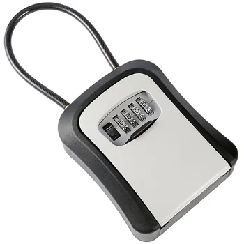 Кодовый ящик, открытый ящик для ключей, коробка с паролем, коробка с замком для ключей, сейф для домашней безопасности