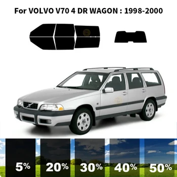 Комплект для УФ-тонировки автомобильных окон из нанокерамики для VOLVO V70 4 DR WAGON 1998-2000