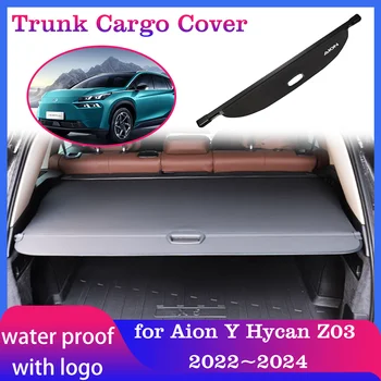 Крышка багажника автомобиля для Aion Y Hycan Z03 2022 ~ 2024 2023 Камера хранения Заднего багажного отсека Защитные Аксессуары для теней