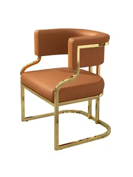 Легкое роскошное кресло для маникюра, кресло для макияжа, обеденный стул высокого класса, кресло для клиентов, Сетчатое красное кресло для переговоров, туалетный столик для Маджонга