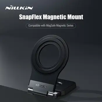 Магнитная Наклейка NILLKIN SnapFlex для iPhone 14 13 12 Pro Max С Сильным Магнитом, Автомобильная Подставка-Держатель Samsung S22 S21 S20 Ultra
