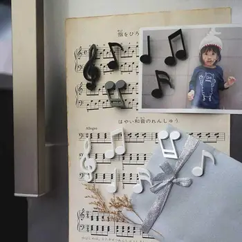 Магниты на холодильник Маленькие магниты на холодильник Причудливые кухонные гаджеты, противоскользящие памятные магниты с забавным дизайном фортепианного ключа для холодильника