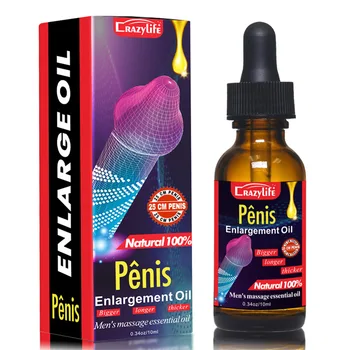 Массаж для постоянного утолщения пениса, увеличения роста, смазка для эрекции мужского члена Lncrease XXL, Масло для массажа с растительными экстрактами.