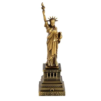 Металлический орнамент Сувениры США Ретро декор Статуя Свободы Декор Украшения дома Главная