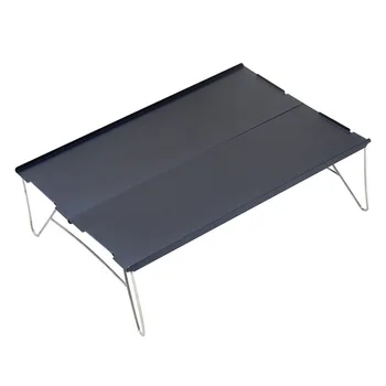 мини-алюминиевый складной стол utdoor складной стол для пикника, кемпинга, портативный, удобный для хранения, ультралегкий на открытом воздухе 2023 г.
