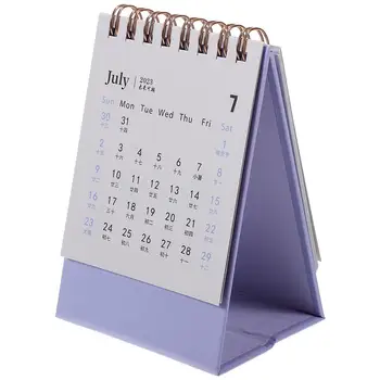 Мини-настольный календарь на 2024 год, офисный настольный календарь, настольный календарь для заметок, аксессуар для календаря, столешница для домашнего офиса
