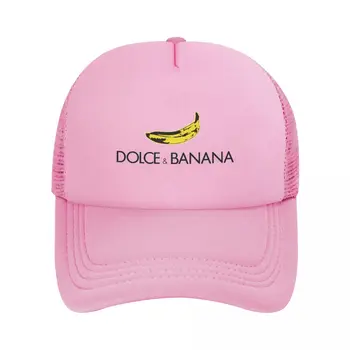 Модная Шляпа Дальнобойщика Banana DB Dolces для мужчин И Женщин, Бейсбольная кепка Унисекс, Регулируемая на заказ, Весна