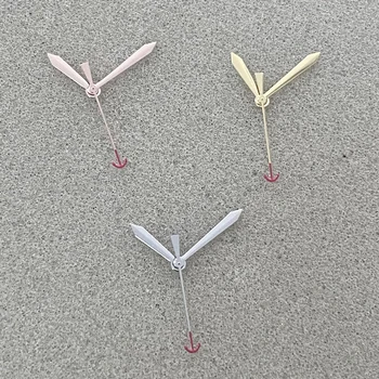 Модные стрелки часов с секундной стрелкой, золотые иглы из розового серебра, подходят для японского механизма NH35/NH36/4R/7S