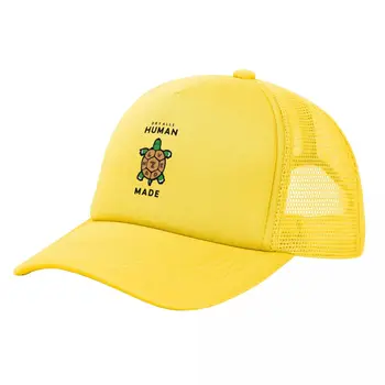 Мужские и женские кепки-черепахи ДЛЯ дальнобойщиков, сделанные ЧЕЛОВЕКОМ, Винтажные сетчатые бейсболки, шляпы из полиэстера, солнцезащитные кепки, регулируемая гоночная кепка, лето