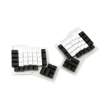 Набор пустых клавишных колпачков с верхней печатью YMDK DSA Profile PBT для клавиатуры Ergo Ergodox Planck Preonic Lily 58