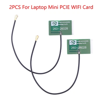 Новая 2x внутренняя WIFI антенна IPEX для Mini PCIE WIFI-карты для компьютера, ноутбука, компьютерной сети