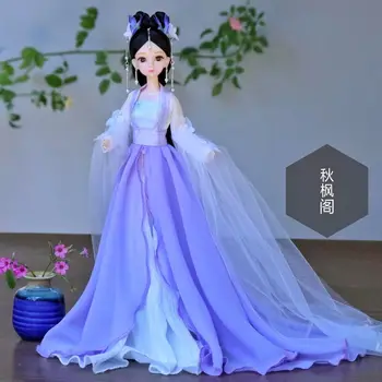 Новая 30-сантиметровая кукла Bjd с полным комплектом одежды Сказочной принцессы Древнего Фарфора, игрушки для девочек 