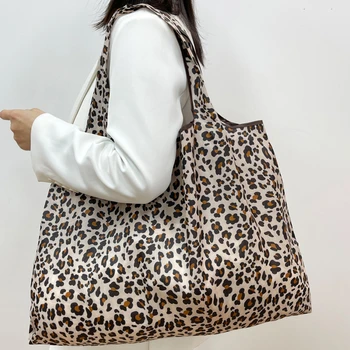 Новая большая многоразовая сумка для покупок в продуктовых магазинах, женская сумка-тоут 50 фунтов, модная карманная сумка через плечо, складная эко-сумка, которую можно стирать для путешествий