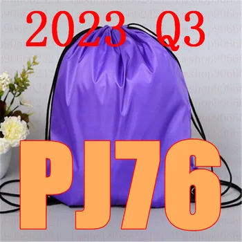 Новейшая модель 2023 Q3 PJ 76 Сумка на шнурке PJ76 Ремень Водонепроницаемый рюкзак Обувь Одежда Йога Бег Фитнес Дорожная сумка