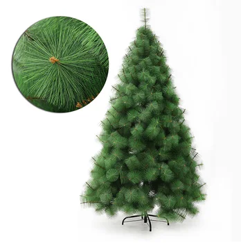 Новое шифрование, имитация искусственной сосновой иглы, Рождественская елка, украшения для рождественской елки, украшения для домашней вечеринки, украшения для торгового центра