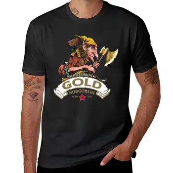 Новые футболки Hobgoblin Gold, футболки на заказ, винтажные футболки, забавные футболки, мужские белые футболки