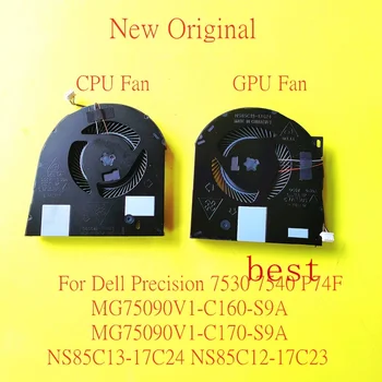 Новый Оригинальный Вентилятор Охлаждения Ноутбука Dell Precision 7530 7540 P74F MG75090V1-C160-S9A MG75090V1-C170-S9A NS85C13-17C24 NS85C12-17
