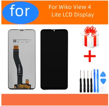 Новый протестированный ЖК-дисплей для Wiko View 4 Lite ЖК-дисплей с сенсорным экраном, дигитайзер в сборе, запчасти для ремонта