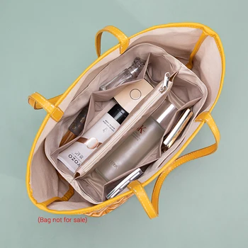 Органайзер с атласной вставкой для Goyard GM PM Mini, женская роскошная сумка-тоут, внутренний кошелек для путешествий, формирователь косметических прокладок