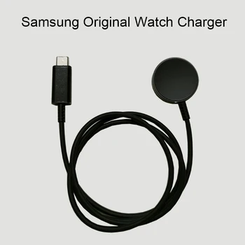 Оригинальные Часы С Быстрой Зарядкой, Беспроводное Зарядное Устройство USB-C Для Samsung Watch5 Pro Watch4 3 Classic 40 44 мм Active2 R920 R910 R900 R890