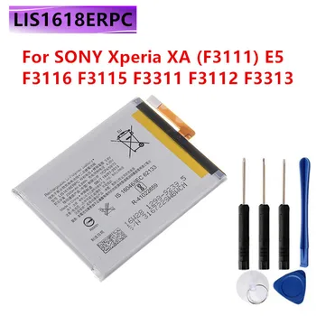 Оригинальный LIS1618ERPC 1298-9240 2300 мАч Аккумулятор Для SONY Xperia XA (F3111) E5 F3116 F3115 F3311 F3112 F3313 Сотовый Телефон + Инструменты