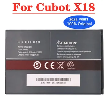 Оригинальный аккумулятор емкостью 3200 мАч 2023 года выпуска для Cubot X18, высококачественный аккумулятор для замены мобильного телефона, аккумуляторы в наличии
