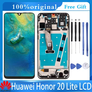 Оригинальный Для Honor 20 Lite ЖК-дисплей MAR-LX1H Дисплей С Сенсорным Экраном В Сборе Замена для Huawei Honor 20 Lite ЖК-экран HRY-LX1T