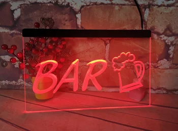 открытый пивной бар, паб, клуб, 3D-вывески, светодиодная неоновая световая вывеска, пещера человека, винтажный домашний декор