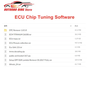 Программное обеспечение ECU ECM Titanium DTC Remover Гаражная База данных DPF/EGR/FLAP + CRACK Программное обеспечение для Kess V5.017 Ktag 2.25 Инструмент для Настройки микросхем ECU