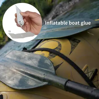 Прочный клей для лодки Легкий Специальный клей для ремонта Твердые Инструменты Клей для ремонта надувной лодки
