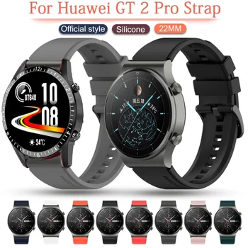 Ремешок для часов 22 мм Официальные Ремешки Для Huawei GT 2 GT2 Pro GT3 Оригинальные Сменные Смарт-часы Honor Magic 1 2 46 мм Ремешок Для часов Ремень