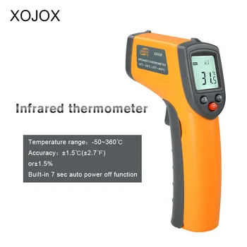 Ручной инфракрасный термометр XOJOX 360 ℃ промышленный пистолет для измерения температуры Инфракрасная температура