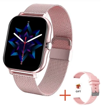 Смарт-часы для мужчин и женщин Smartwatch Звонки по Bluetooth, измерение температуры, мониторинг состояния здоровья для Xiaomi Mi Play HONOR Magic 4 Poco